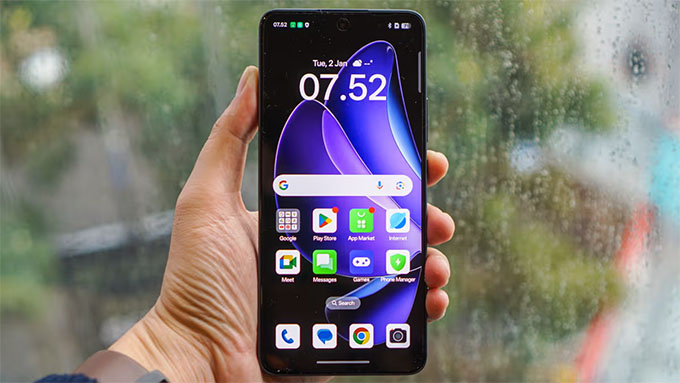 Cấu hình OPPO Reno 13F được trang bị bộ vi xử lý MediaTek Helio G100