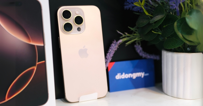iPhone 16 Pro cũ có phụ kiện gì đi kèm tại Di động Mỹ