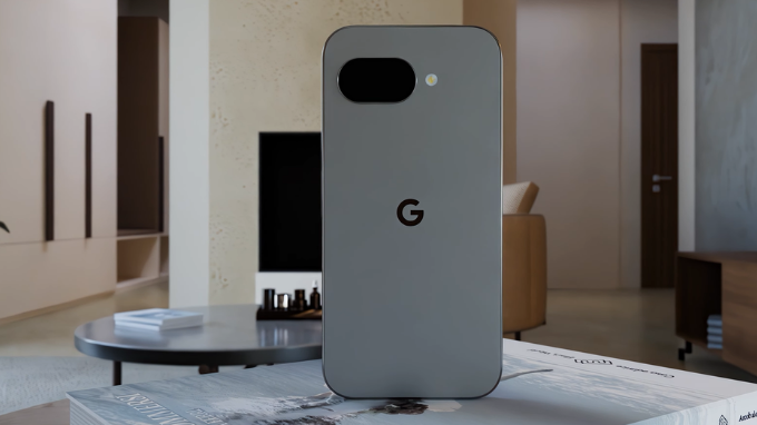 Thiết kế Pixel 9a hiện đại, tối giản