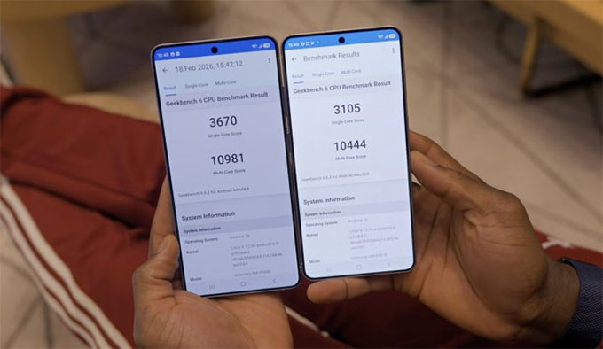 CPU: Snapdragon 8 Elite Gen 5 vượt trội rõ ràng
