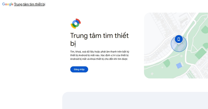 Cách định vị điện thoại OPPO trên iPhone bằng cách vào android.com/find