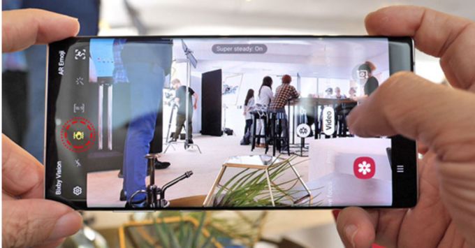 Hướng dẫn cách quay video Tết chuẩn điện ảnh trên Samsung