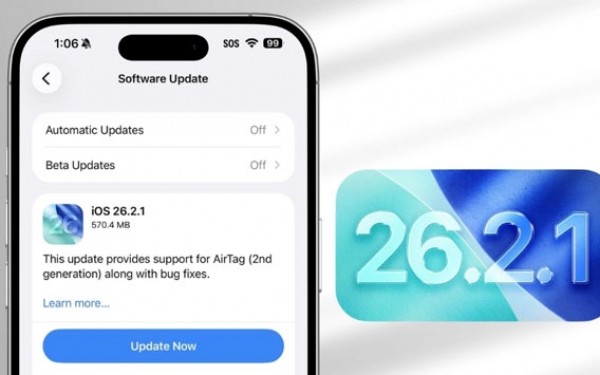 Lỗi iOS 26.2.1: Người dùng iPhone phàn nàn với pin và Face ID sau cập nhật