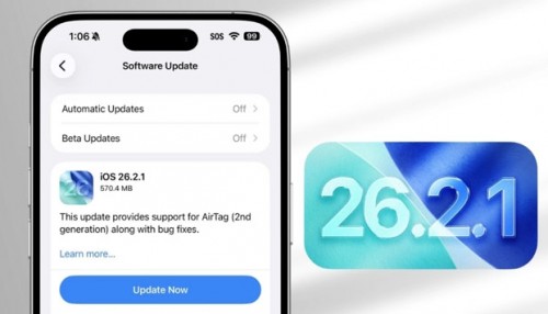 Lỗi iOS 26.2.1: Người dùng iPhone phàn nàn với pin và Face ID sau cập nhật