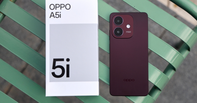 OPPO A5i 4GB thuộc top Smartphone cho người lớn tuổi: Dễ dùng, pin trâu, giá rẻ (2026)