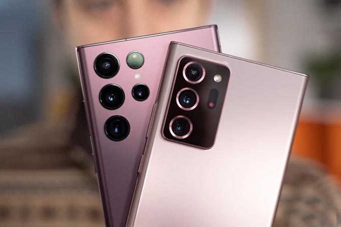 So sánh camera Galaxy S22 Ultra và Galaxy Note 20Ultra