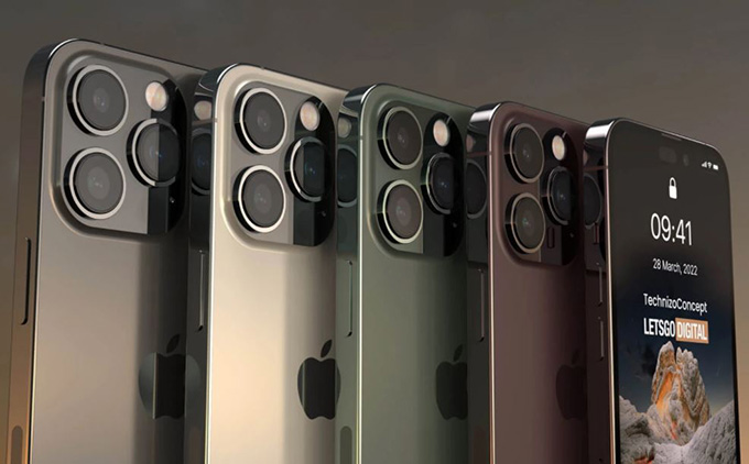 iPhone 14 Pro và iPhone 14 Pro Max sẽ có cảm biến chính 48MP