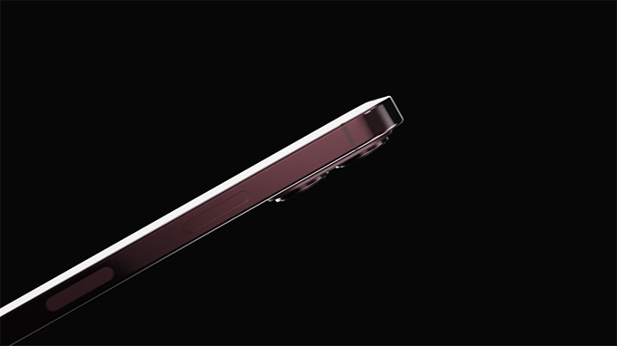 Điện thoại vẫn sử dụng khung viền vát phẳng