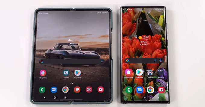 Galaxy S22 Ultra liệu có hấp dẫn hơn so với Galaxy Z Fold 3 5G?