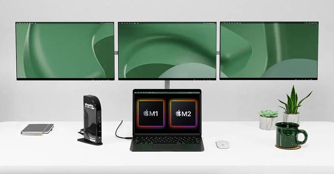 Cách kết nối hai hoặc nhiều màn hình ngoài với MacBook M1 và M2