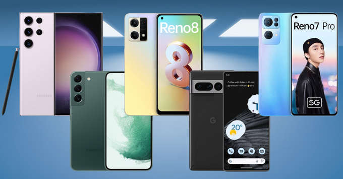 Top điện thoại Android tốt nhất trong năm 2023: loạt cái tên khủng bất phân thắng bại