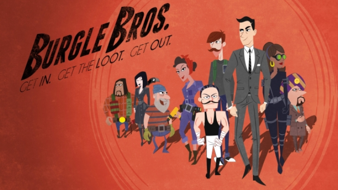 Burgle Bros trò chơi online 2 người kịch tính