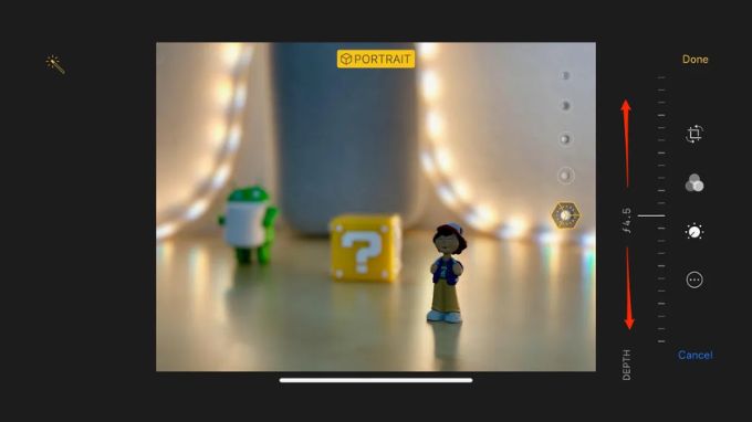 máy ảnh trên iPhone