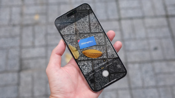 Chụp ảnh trên iPhone 15 Pro Max công nghệ cao