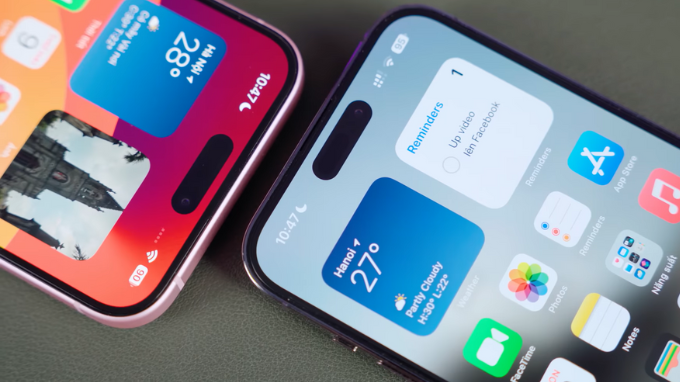 Dung lượng pin iPhone 15 256GB (Active Online)