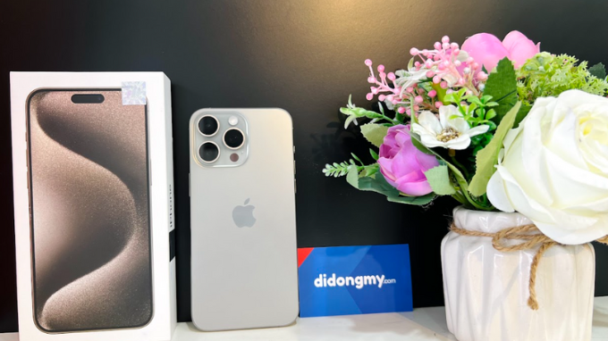 Mua iPhone 15 Pro Max 256GB (Active Online) tại Didongmy