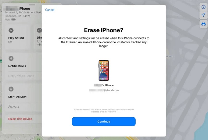Hướng dẫn cách reset iPhone 15 cũ không cần mật khẩu qua iCloud