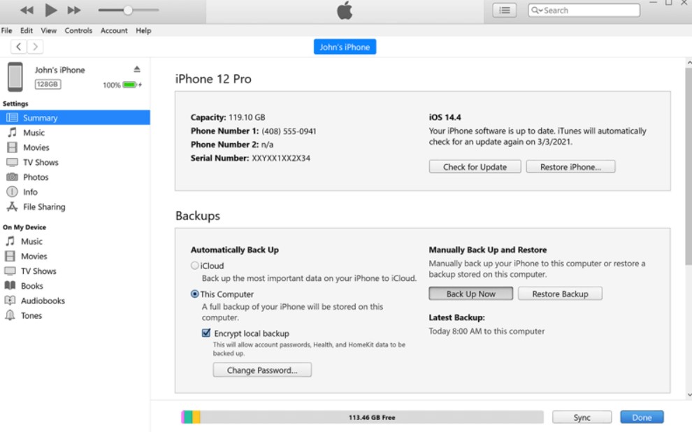 Hướng dẫn reset iPhone 15 cũ không cần mật khẩu bằng iTunes
