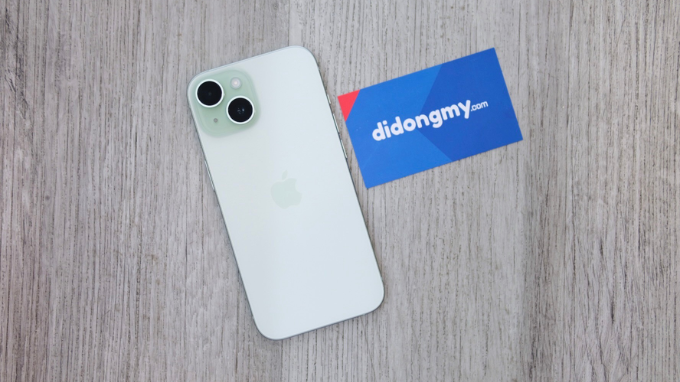 Thiết kế iPhone 15 256GB (Active Online) nhỏ gọn