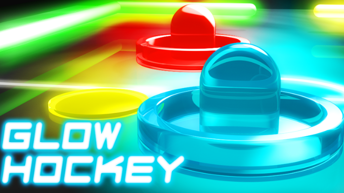 Trò chơi online 2 người Glow Hockey 2 thể loại thể thao