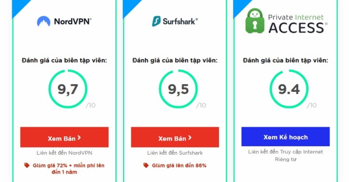 Cách cài đặt phần nềm VPN cho Macbook chọn nhà cung cấp