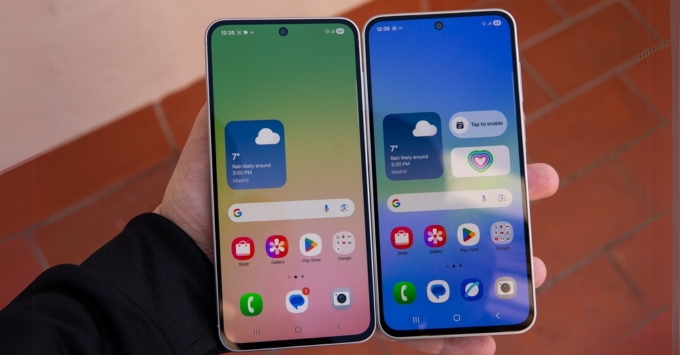So sánh Galaxy A56 và Galaxy A36 màn hình