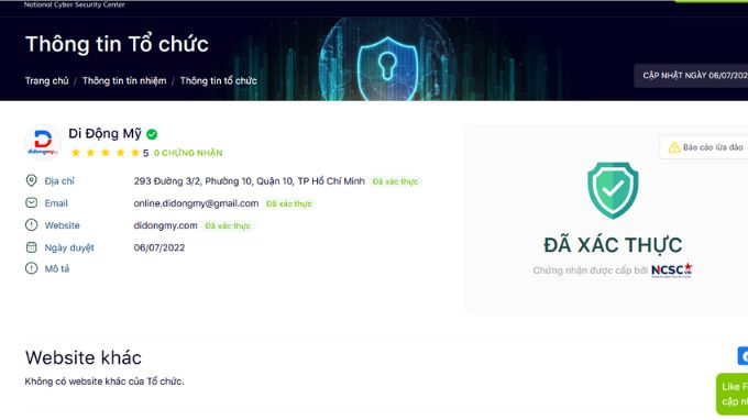 Cách kiểm tra trang web lừa đảo qua website Tín nhiệm mạng b2