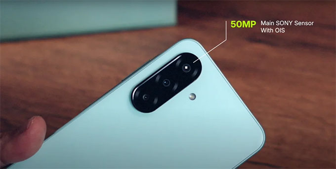 Thiết lập ba camera của Galaxy A26 256GB vượt trội hơn hẳn so với các đối thủ cùng phân khúc