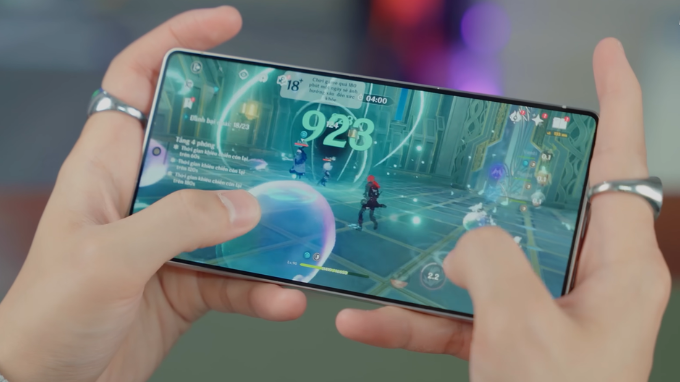 Chơi game trên Galaxy S25 Ultra