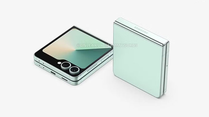 Bản dựng Samsung Galaxy Z Flip 7 FE tiết lộ một điểm khác biệt lớn so với flagship