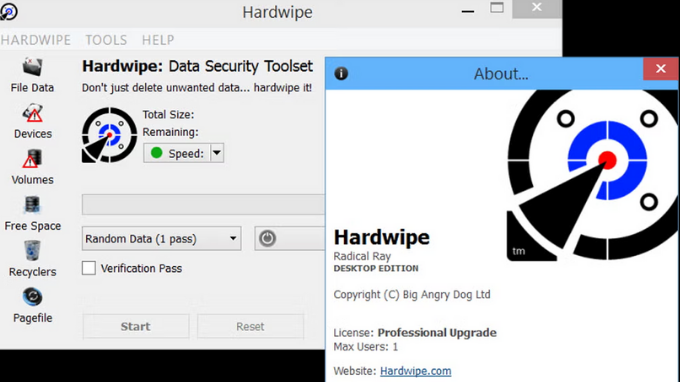 HardWipe - Công cụ xóa dữ liệu mạnh mẽ, bảo mật tối đa