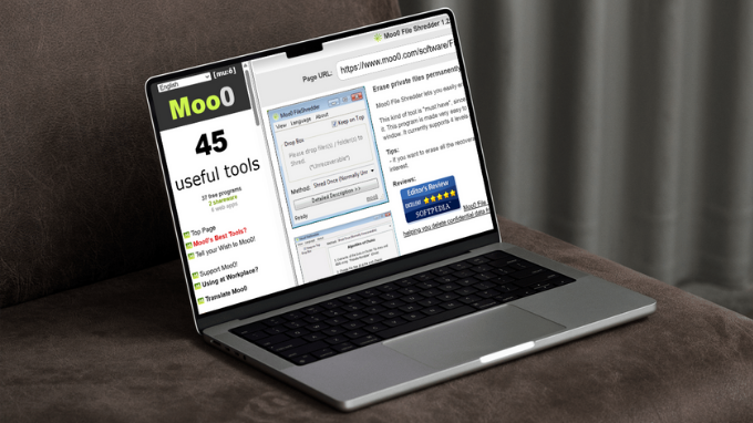 Moo0 File Shredder - Kéo thả file để xóa nhanh chóng