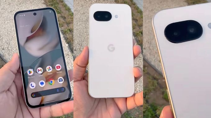 Pixel 9a và Pixel 7a màn hình