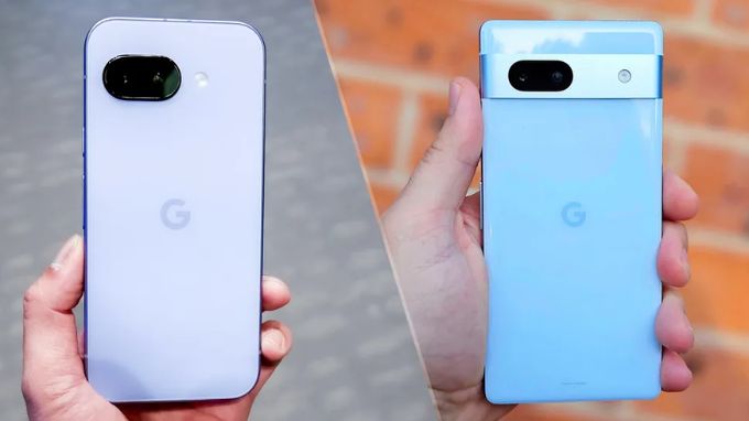 Google Pixel 9a và Pixel 7a