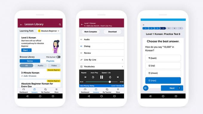 Top 10 app học tiếng Hàn hay nhất, học nhanh nhớ lâu