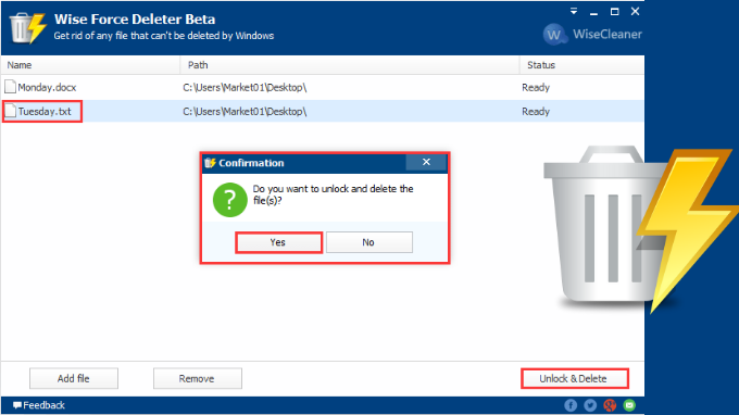 Wise Force Deleter - Giải pháp tối ưu để xóa file cứng đầu