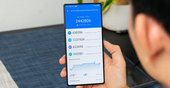RedMagic 10 Pro trang bị Snapdragon 8 Elite GPU mạnh mẽ và hệ thống tản nhiệt ICE Cooling
