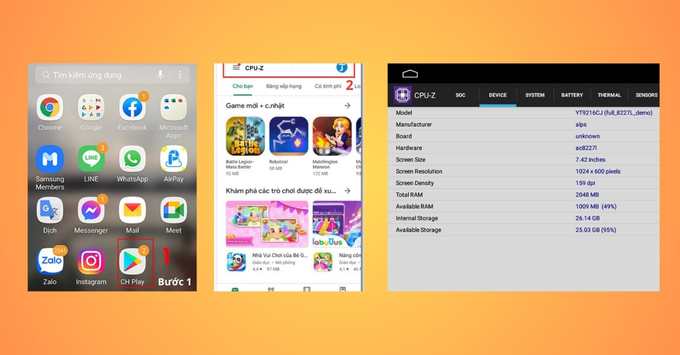Hướng dẫn chi tiết cách kiểm tra RAM trên điện thoại Android bằng cách Sử dụng ứng dụng bên thứ ba để xem dữ liệu chi tiết