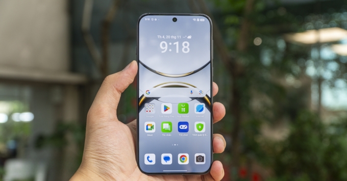 Oppo Find X8 sử dụng màn hình AMOLED 6.59 inch hiển thị mượt mà sắc nét