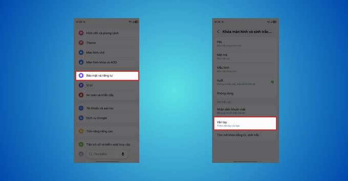 Cách cài đặt vân tay Galaxy S26 Series bảo mật cao, mở khóa siêu nhanh
