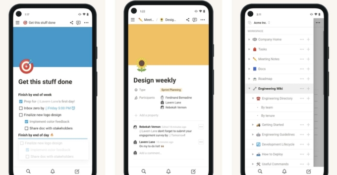 Notion là top ứng dụng hay nên dùng cho iOS và Android