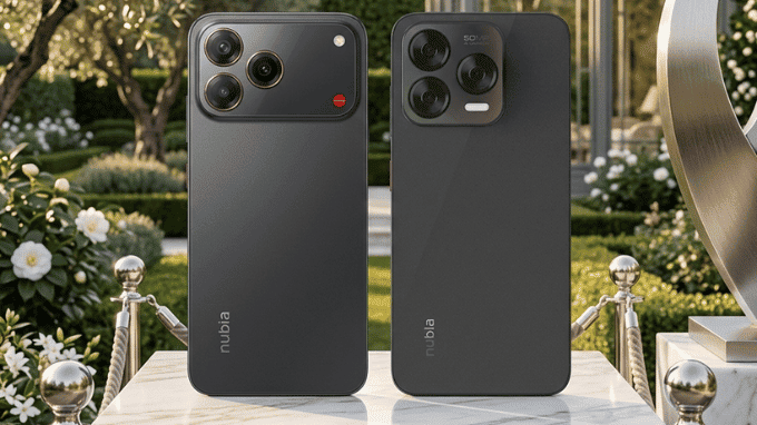 Nubia V80 Design và Nubia V70 Design