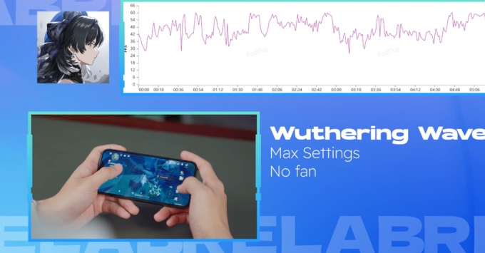 Test game iPhone 17e thực tế với tựa game Wuthering Waves max setting