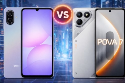 Nên mua Galaxy A07 hay Tecno Pova 7, khi cả hai smartphone cùng rẻ?
