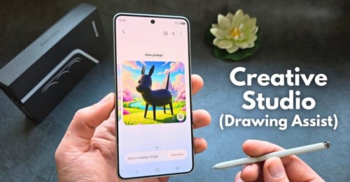 Creative Studio trên Galaxy S26: AI vẽ vời đỉnh cao trong tầm tay