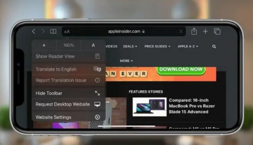 Hướng dẫn chi tiết cách chuyển sang chế độ máy tính trên iPhone