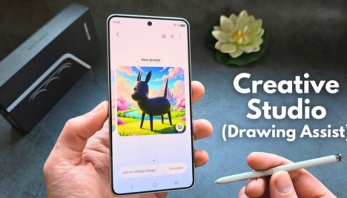 Creative Studio trên Galaxy S26: AI vẽ vời đỉnh cao trong tầm tay