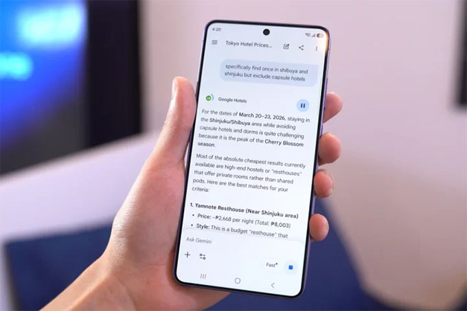  Samsung chạy Android 16 với giao diện One UI 8.5