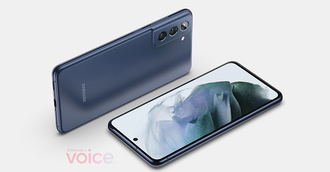 Hình ảnh render Galaxy S21 FE lần đầu lộ diện với thiết kế quen thuộc