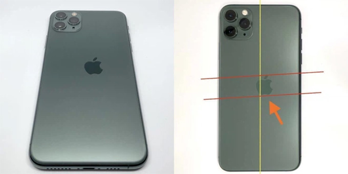 Giá iPhone 11 Pro được rao bán lên đến 2.700 USD nhờ logo bị lệch?